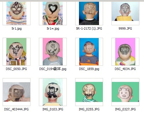小明星儿童艺术理发